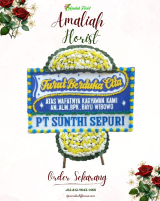 Papan Bunga Duka di Sei Rampah