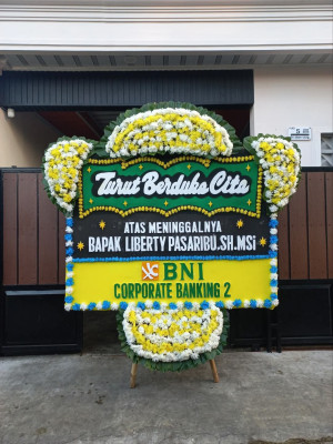 Papan Bunga Duka di Sei Rampah