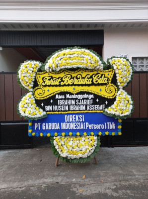 Papan Bunga Duka di Sei Rampah