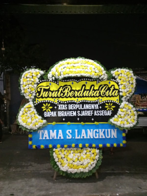 Papan Bunga Duka di Sei Rampah