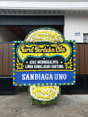 Papan Bunga Duka di Sei Rampah